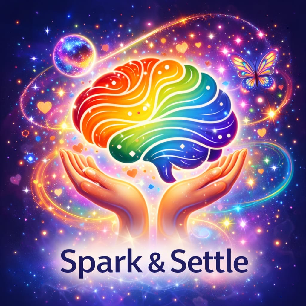 Spark & Settle family feelings board game